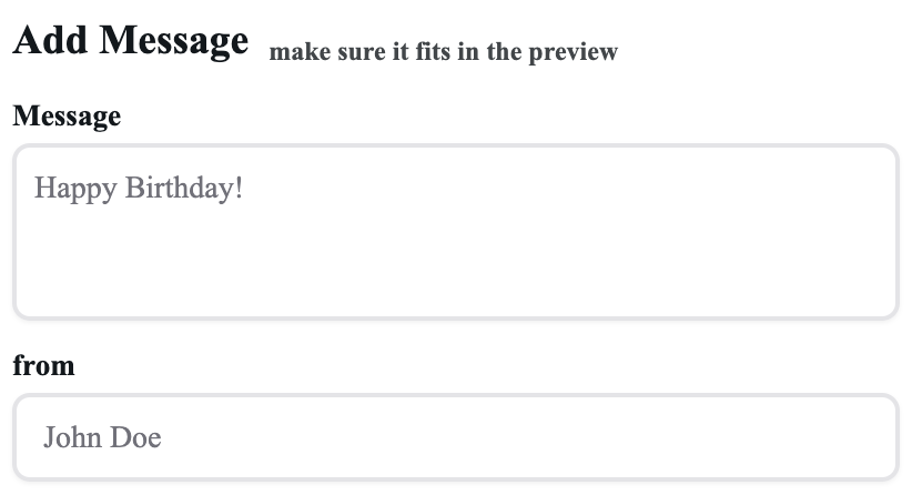 Step 3: Add Message
